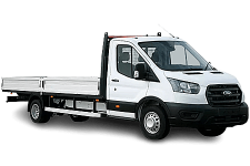 Car Hire Arnold - Ford Transit Dropside Van - Van hire Arnold