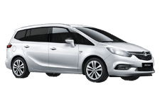 Car Hire Arnold - Vauxhall Zafira 7-Seater - Minibus hire Arnold